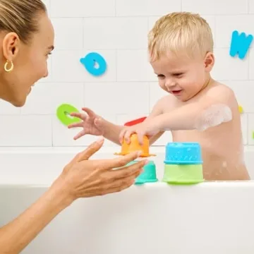 Munchkin Connect-A-Cup Bath Toy for Learning Fun