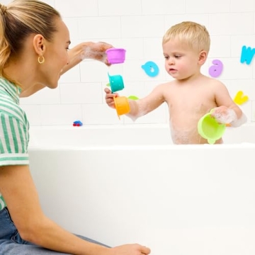 Munchkin Connect-A-Cup Bath Toy for Learning Fun