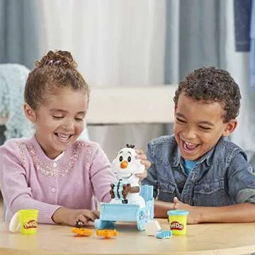 Play-Doh Olaf's Sleigh Ride Toy for Creative Fun