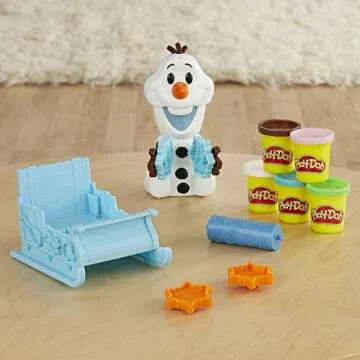 Play-Doh Olaf's Sleigh Ride Toy for Creative Fun