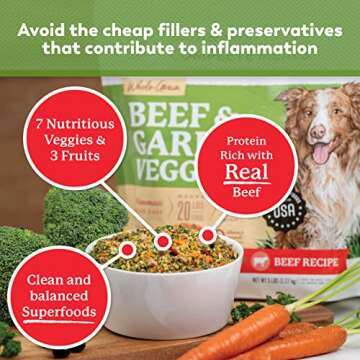 Dr. Harvey's Human Grade Beef & Veggies Dog Food 5lb