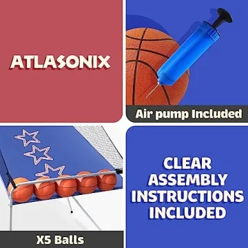 Indoor Basketball Game with Electronic Scoring Fun for Everyone