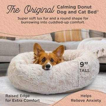 Best Friends by Sheri Calming Donut Pet Bed - Cozy & Stylish