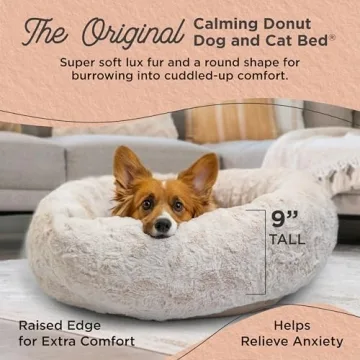 Best Friends by Sheri Calming Donut Pet Bed - Cozy & Stylish