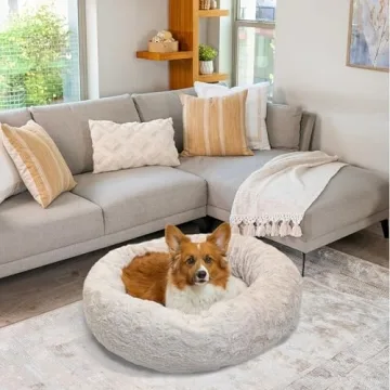 Best Friends by Sheri Calming Donut Pet Bed - Cozy & Stylish