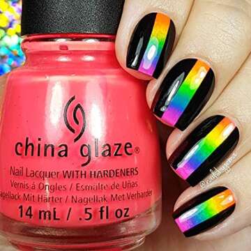 Whats Up Nails Vinyl Tape Stencils for Stunning Nail Art