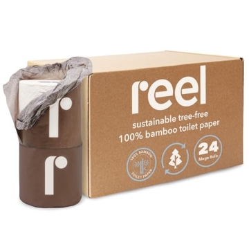 Reel Bamboo Toilet Paper - Eco-Friendly & Absorbent