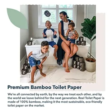 Reel Bamboo Toilet Paper - Eco-Friendly & Absorbent