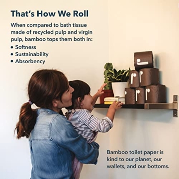 Reel Bamboo Toilet Paper - Eco-Friendly & Absorbent