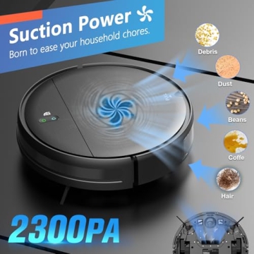 MAMNV Robot Vacuum with Mop - Smart Cleaning Solution