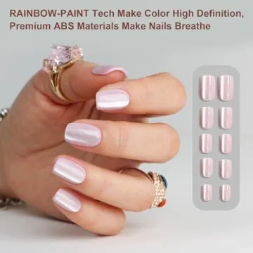 Polychrome & Air Press On Nails - 15 Sizes for Perfect Fit