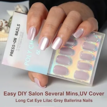 Polychrome & Air Press On Nails - 15 Sizes for Perfect Fit