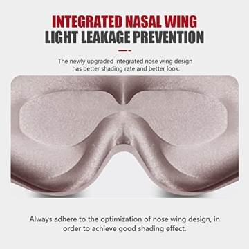 3D Deep Contoured Eye Covers for Ultimate Sleep Comfort