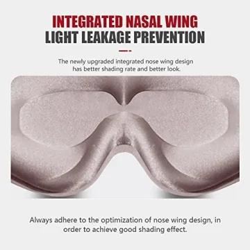 3D Deep Contoured Eye Covers for Ultimate Sleep Comfort