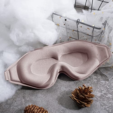 3D Deep Contoured Eye Covers for Ultimate Sleep Comfort