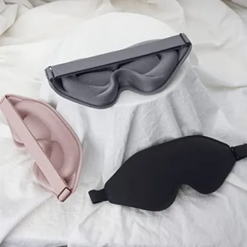 3D Deep Contoured Eye Covers for Ultimate Sleep Comfort