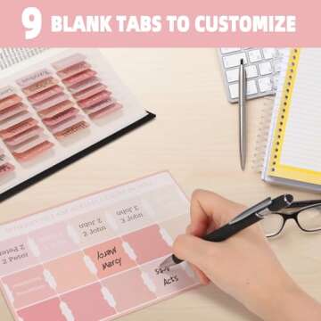 75 Bible Tabs for Men and Women - Organize Your Scripture Easily