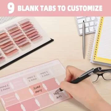 75 Bible Tabs for Men and Women - Organize Your Scripture Easily