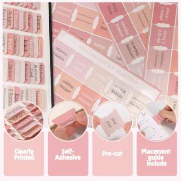 75 Bible Tabs for Men and Women - Organize Your Scripture Easily