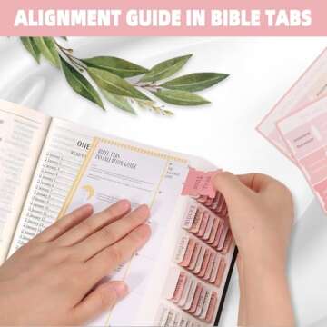 75 Bible Tabs for Men and Women - Organize Your Scripture Easily