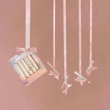 Kitsch Rhinestone Bobby Pins Set for Glam Style