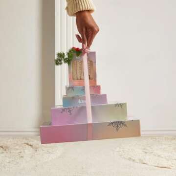 Kitsch Rhinestone Bobby Pins Set of 4 - Decorative Hair Pins with Assorted Crystal Shapes | Sparkling Hair Accessories for Women | Fancy Hair Pins for Glam Styles, Holiday Looks, Weddings & Gift Idea