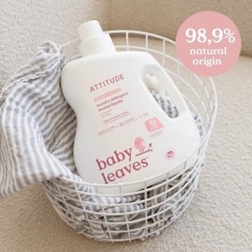 ATTITUDE Baby Laundry Detergent - EWG Verified Safety