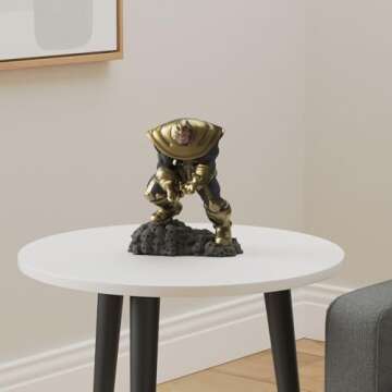 Diamond Select Toys Marvel Gallery: Thanos PVC Figure, Multicolor, (Model: MAY192386)