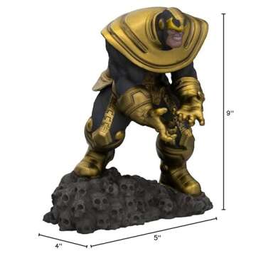 Diamond Select Toys Marvel Gallery: Thanos PVC Figure, Multicolor, (Model: MAY192386)