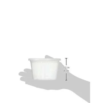 Durable 16 oz Deli Food Storage Containers - 48 Count