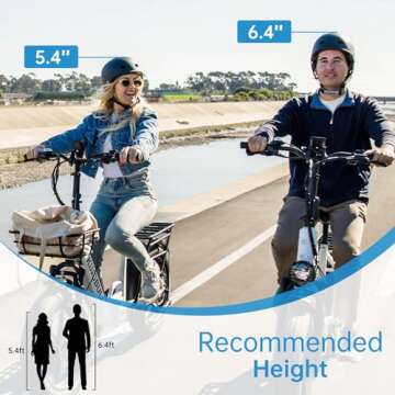 Kingbull 1000W Electric Bike for Adults with Fat Tires