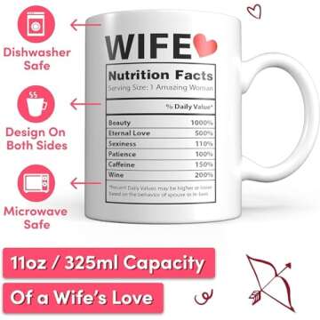 Light Autumn Coffee Mug for the Best Wife Ever