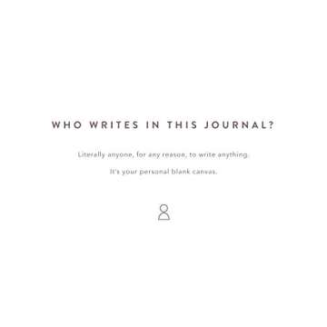 Promptly Journals, Blank Journal: THINK/BELIEVE/FEEL (Amber Orange, Linen) | Layflat Notebook | Ruled Journal | Journal Notebook | Gifts for Women and Men