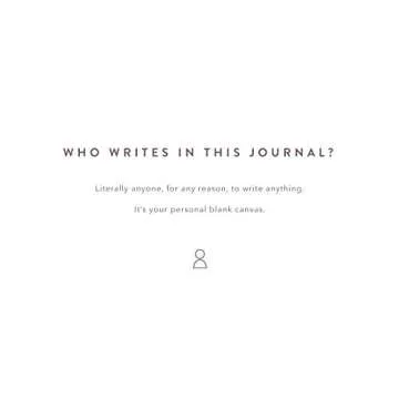 Promptly Journals, Blank Journal: THINK/BELIEVE/FEEL (Amber Orange, Linen) | Layflat Notebook | Ruled Journal | Journal Notebook | Gifts for Women and Men