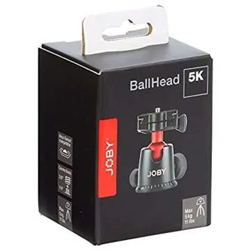 JOBY BallHead 5K - Ultimate Quick Release Stability