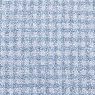 Laura Ashley- Towel Set, Absorbent & Fade Resistant Cotton Towels, Farmhouse Bathroom Decor (Ginny Blue, 3 Piece)