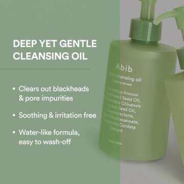 Abib Pore Cleansing Oil Heartleaf - Gentle Korean Cleanser
