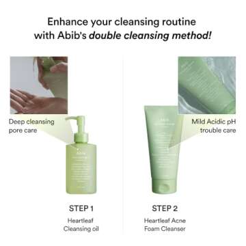 Gentle Cleansing Oil for Sensitive Skin | Abib Heartleaf