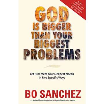 Inspirational Wall Art - God Is Bigger Than Your Problems