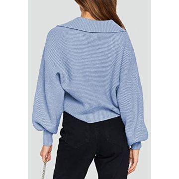 Stylish and Comfy Women Cropped Pullover Sweater