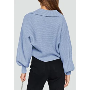 Stylish and Comfy Women Cropped Pullover Sweater