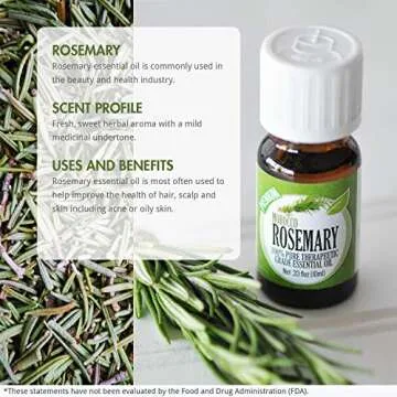 Healing Solutions 10ml Oils - Rosemary Essential Oil - 0.33 Fluid Ounces