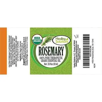 Healing Solutions 10ml Oils - Rosemary Essential Oil - 0.33 Fluid Ounces