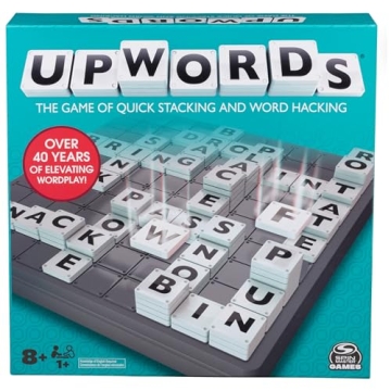 Spin Master Upwords Word Game with Rotating Board