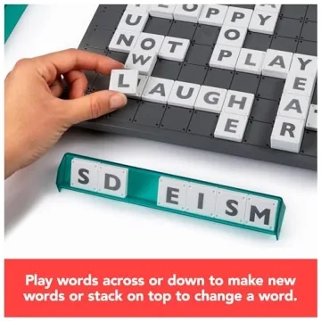 Spin Master Upwords Word Game with Rotating Board