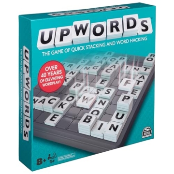 Spin Master Upwords Word Game with Rotating Board
