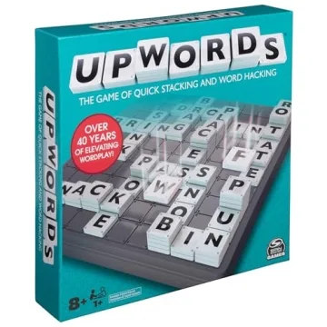 Spin Master Upwords Word Game with Rotating Board