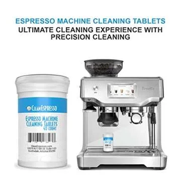CleanEspresso - Breville Compatible 2 Gram Cleaning Tablets for Espresso Machines - 40 Cleaning Tablets for Breville Espresso Machine