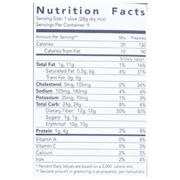 Vanilla Keto Cake Mix by Keto and Co | Just 1.8g Net Carbs Per Serving | Gluten Free, Low Carb, No Added Sugar, Naturally Sweetened | (Vanilla Cake)