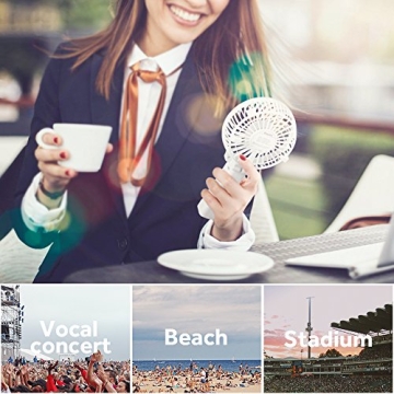 EasyAcc Portable Handheld Mini Fan for Travel and Office